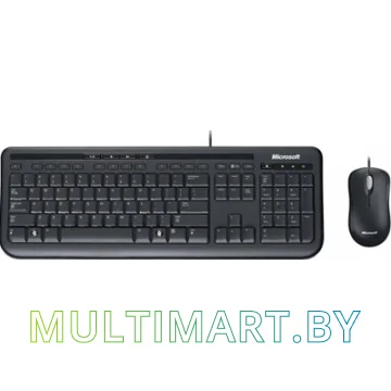 Комплект клавиатура + мышь Microsoft Wired Keyboard Desktop 600 (APB-00011)